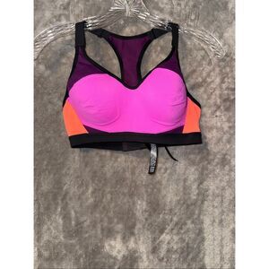 Victoria Secret Incredible Sport Color block Size 34B Molded Cups #783